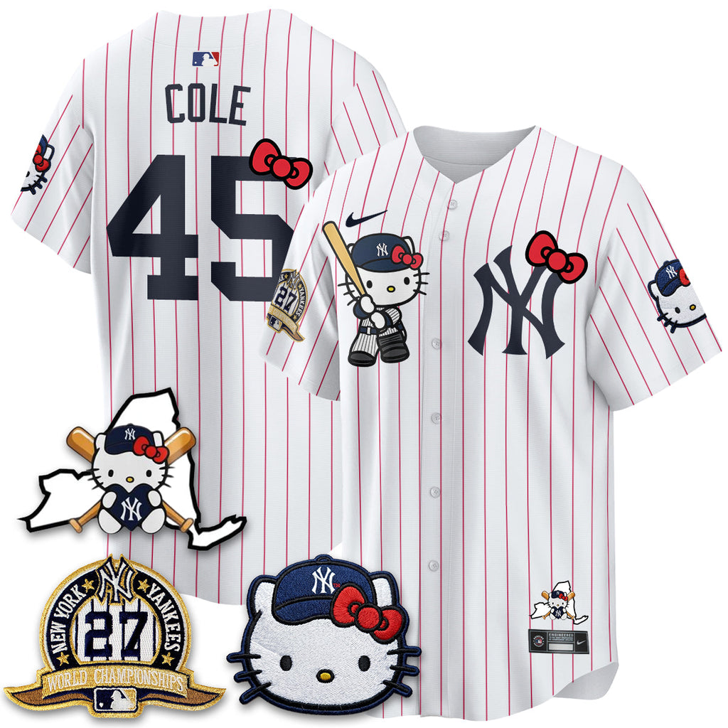 New York Yankees Meow KT 2026 Vapor Limited Jersey - All Stitched