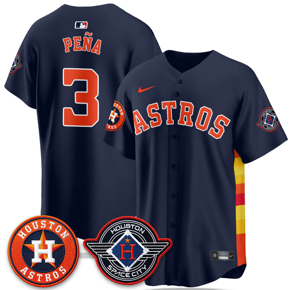 Houston Astros 2026 Space City Vapor Limited Jersey - All Stitched