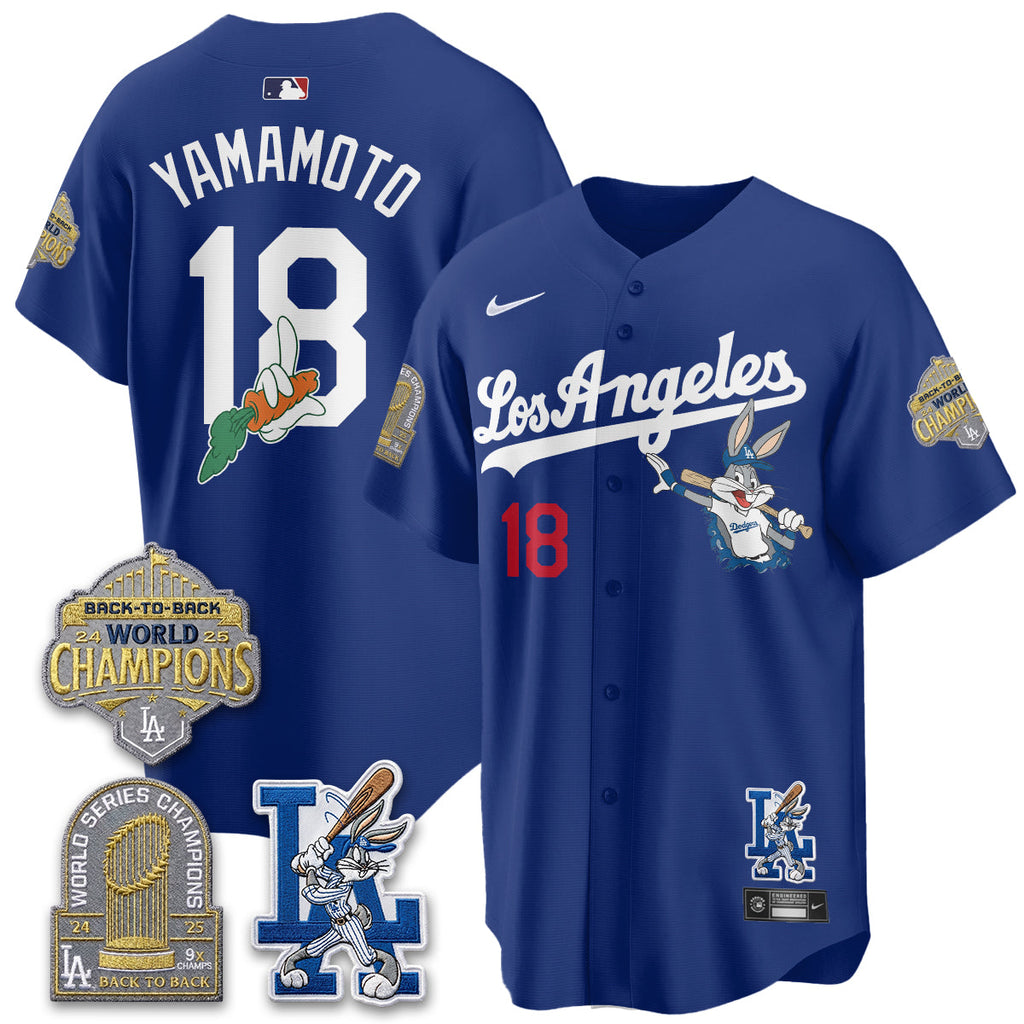 Los Angeles Dodgers Bunny Vapor Limited Jersey - All Stitched