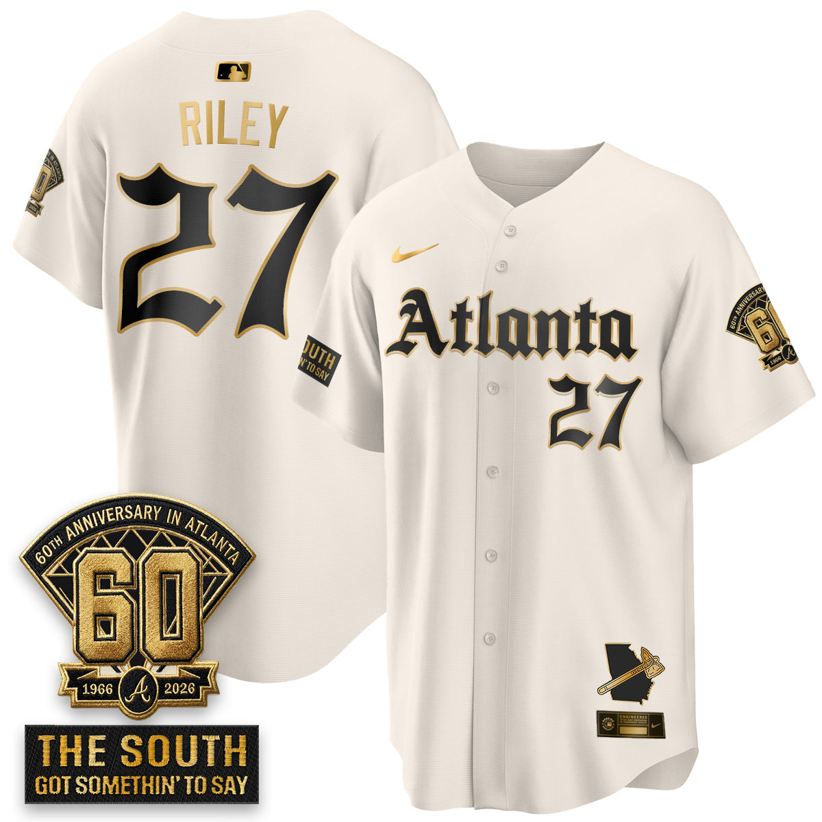 Atlanta Braves 2026 Gothic Edition Vapor Limited Jersey - All Stitched V2