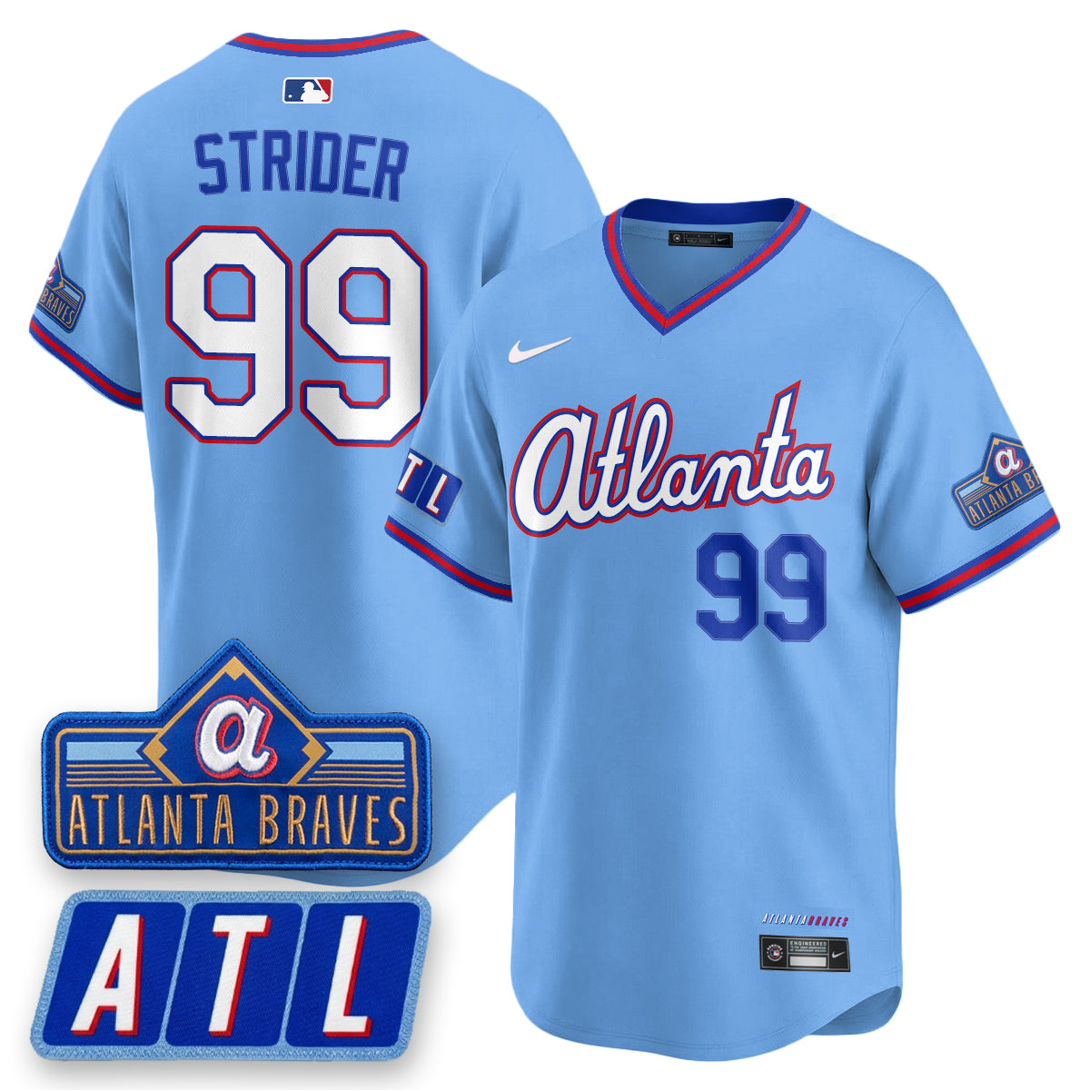 Atlanta Braves 2026 City Connect Vapor Limited Jersey - All Stitched