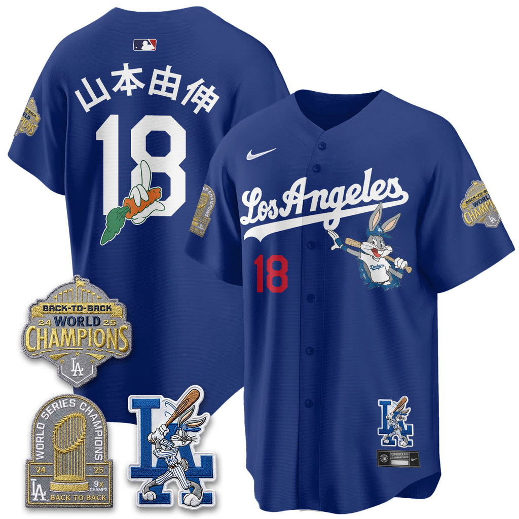 Los Angeles Dodgers Bunny Vapor Limited Jersey - All Stitched