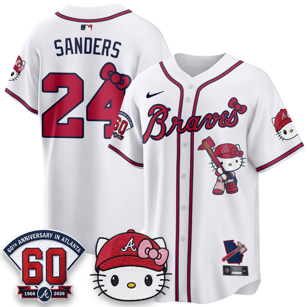 Atlanta Braves x Meow KT 2026 Vapor Limited Jersey - All Stitched