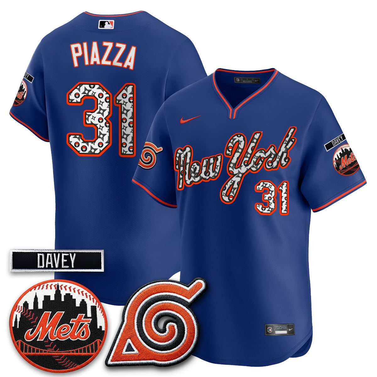 New York Mets x Naruto Nights 2026 Vapor Limited Jersey - All Stitched V2
