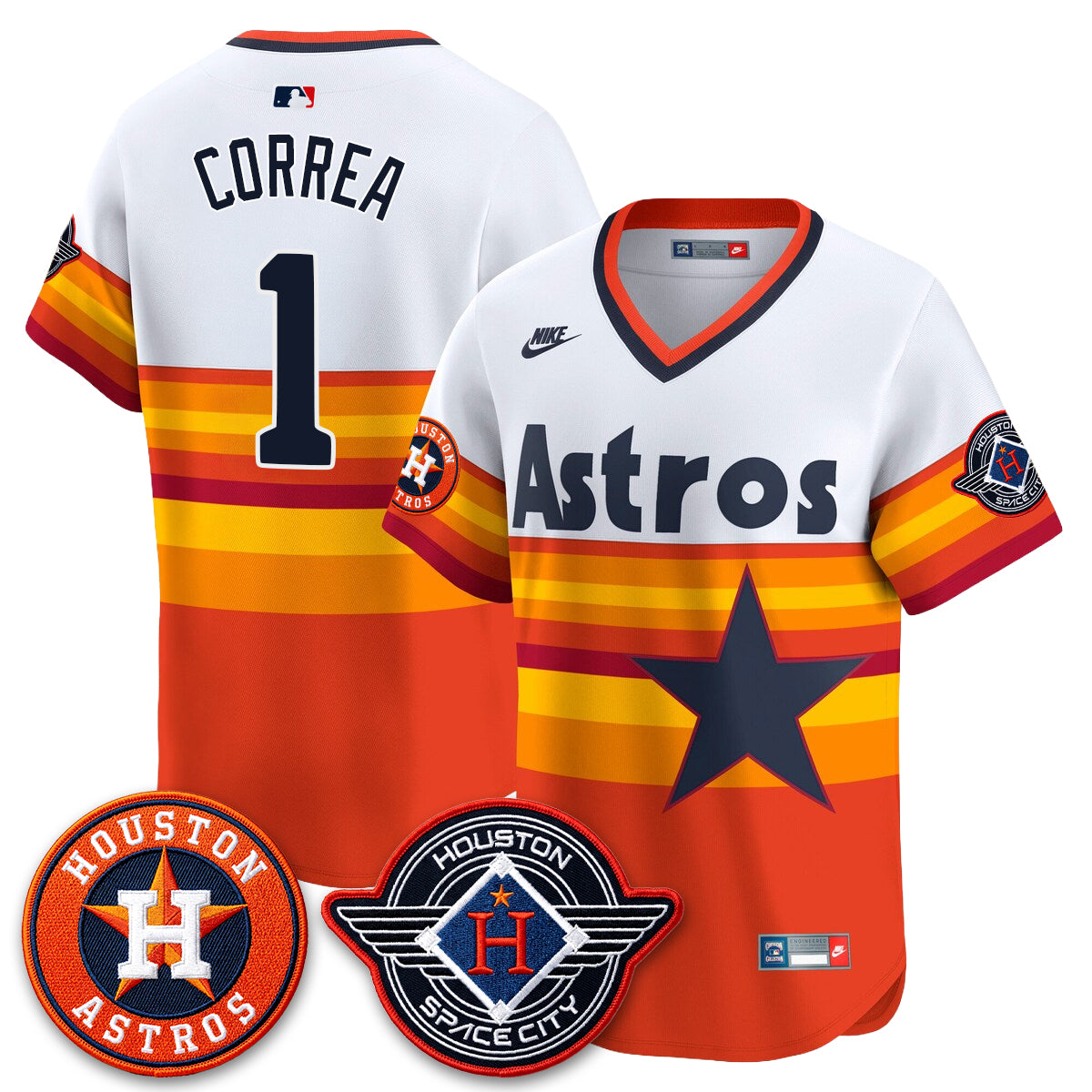 Houston Astros 2026 Space City Vapor Limited Jersey - All Stitched