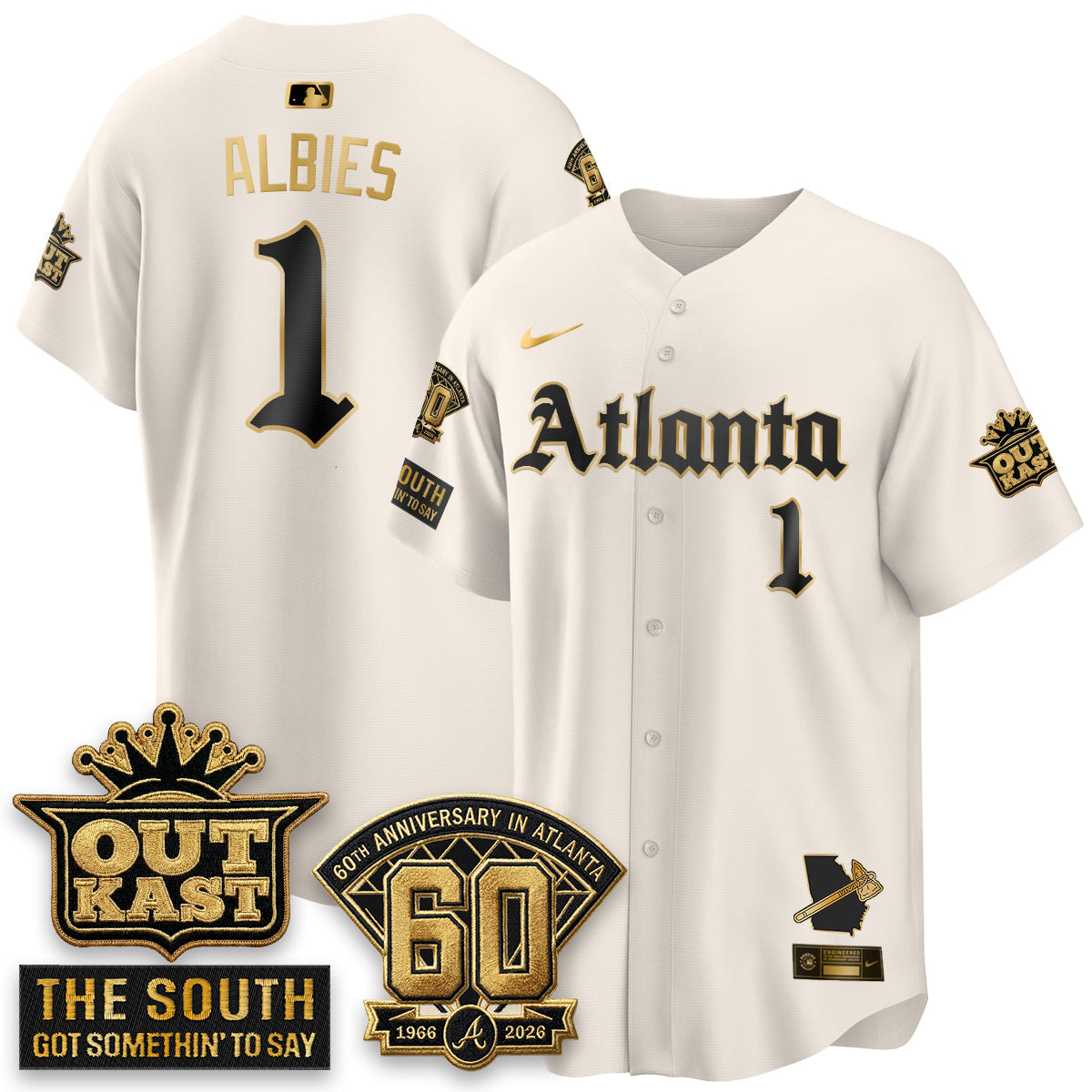 Atlanta Braves 2026 Gothic Edition Vapor Limited Jersey - All Stitched