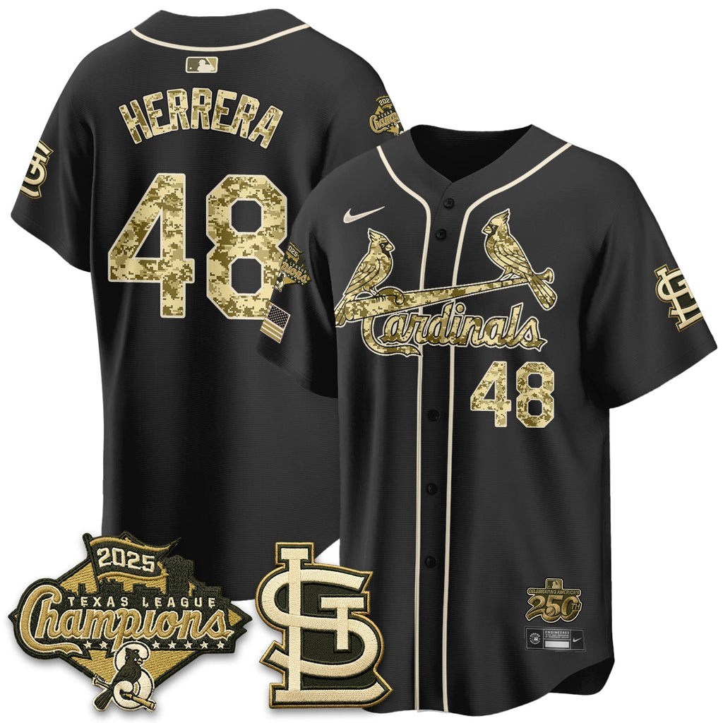 St. Louis Cardinals 2026 Armed Forces Day Jersey - All Stitched