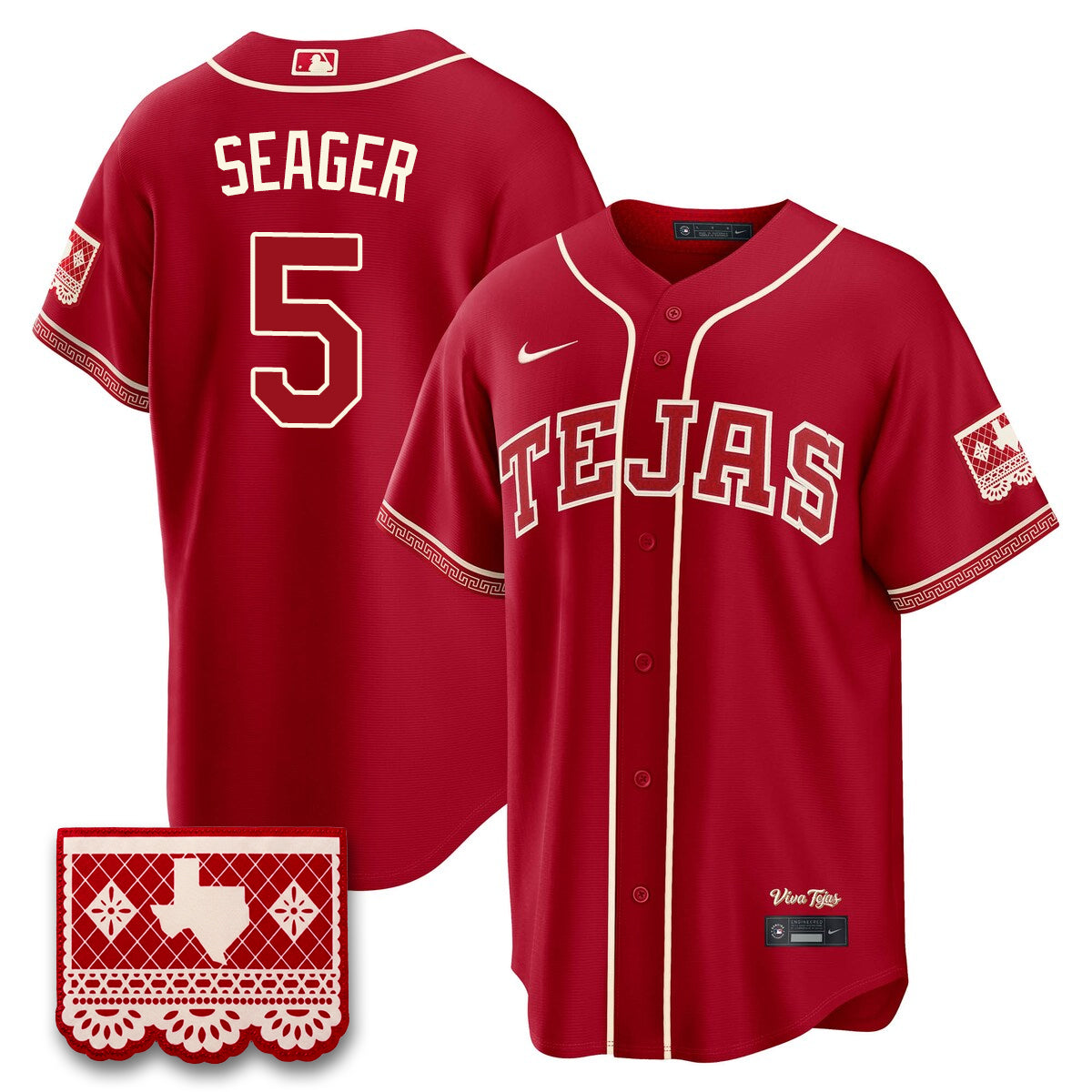 Texas Rangers 2026 City Connect Vapor Jersey - All Stitched