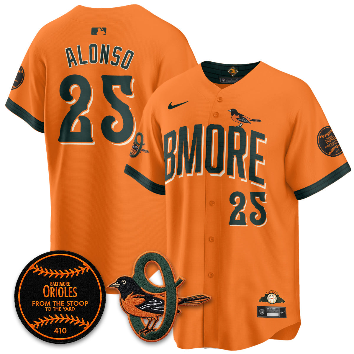 Baltimore Orioles 2026 City Connect Vapor Premier Limited Jersey - All Stitched - V3