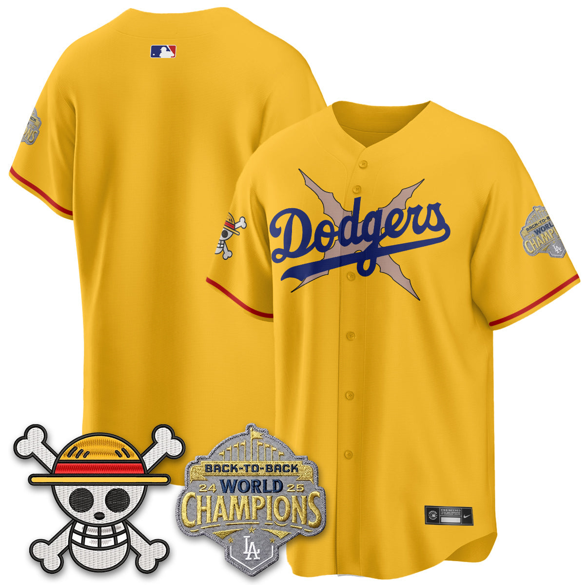 Los Angeles Dodgers x OP Vapor Jersey -All Stitched V2