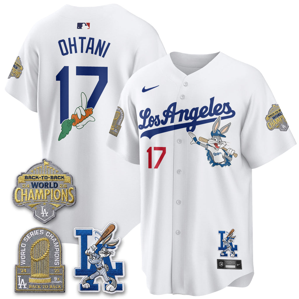 Los Angeles Dodgers Bunny Vapor Limited Jersey - All Stitched