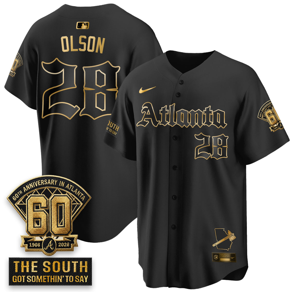 Atlanta Braves 2026 Gothic Edition Vapor Limited Jersey - All Stitched V2