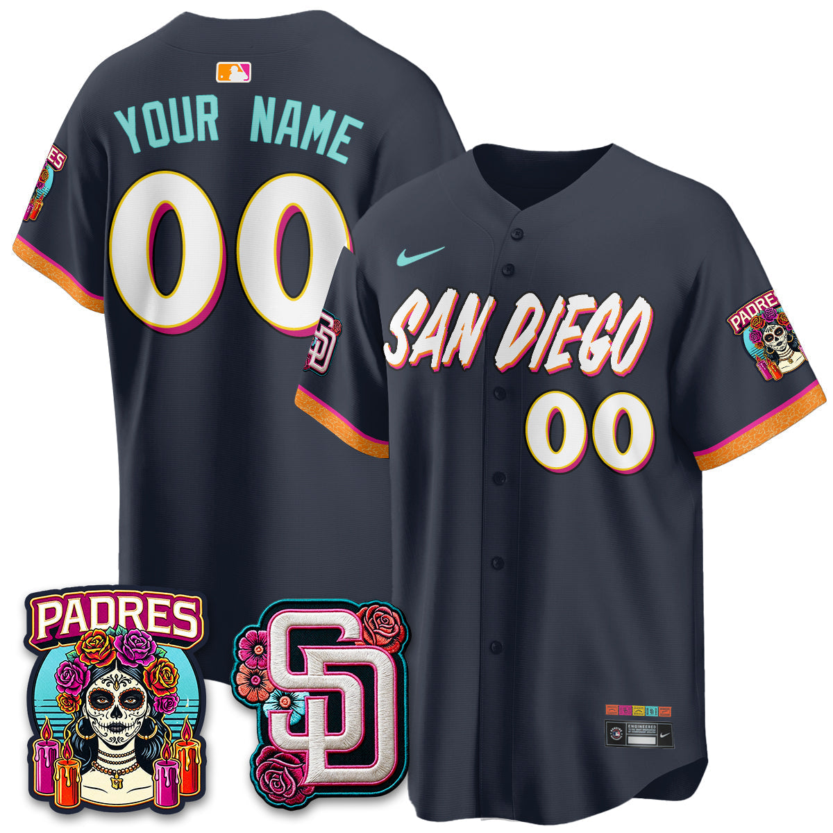 SD 2026 City Connect Vapor Premier Limited Custom Jersey - Stitched V2