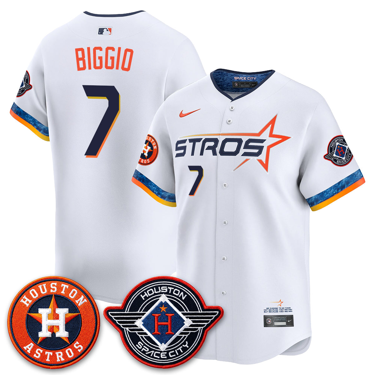 Houston Astros 2026 Space City Vapor Limited Jersey - All Stitched