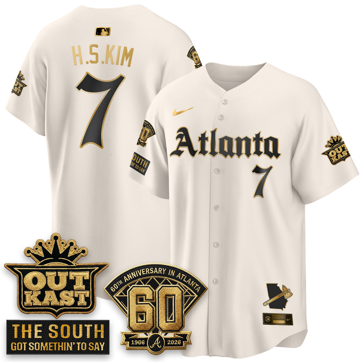 Atlanta Braves 2026 Gothic Edition Vapor Limited Jersey - All Stitched