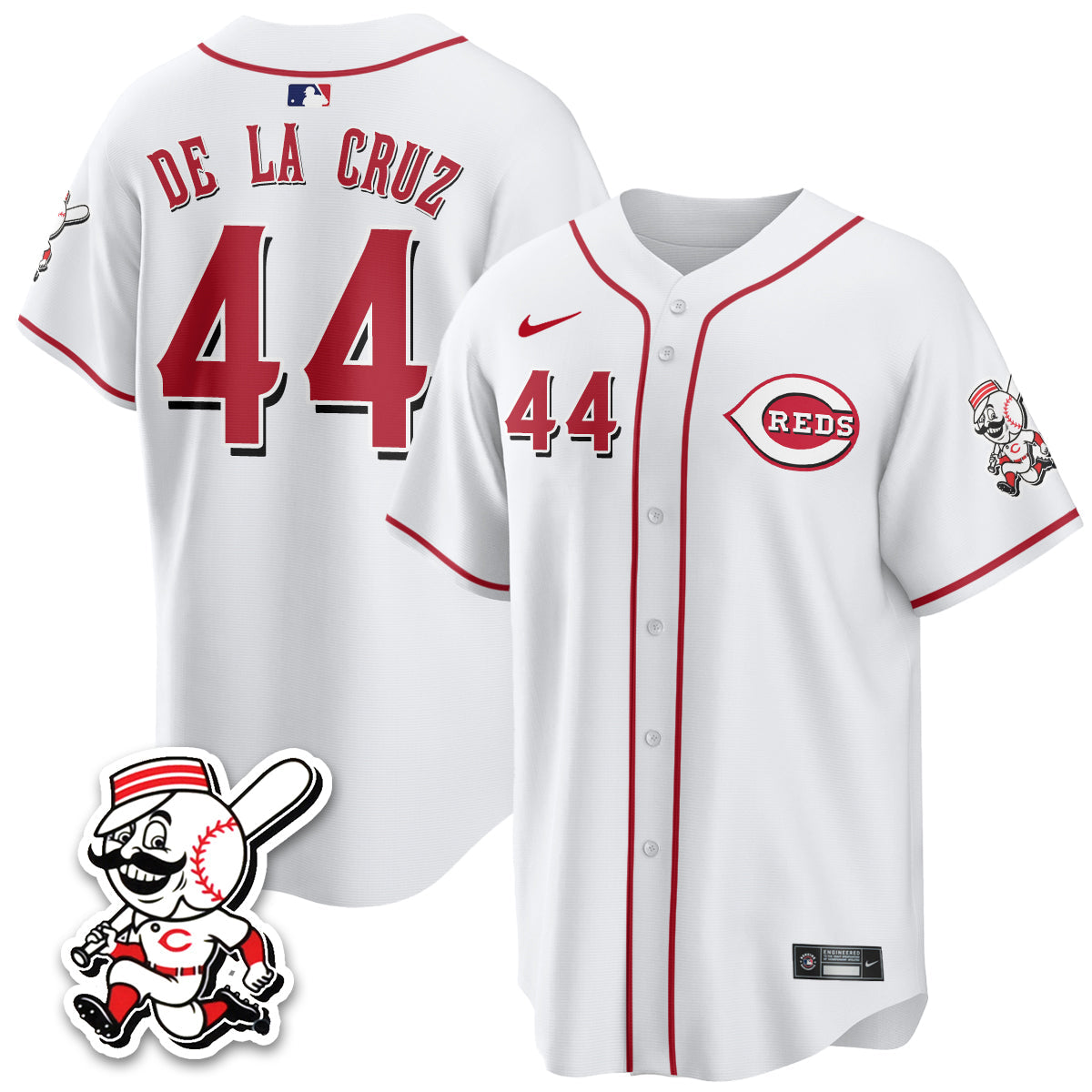 Cincinnati Reds 2026 City Connect Limited Vapor Jersey - All Stitched