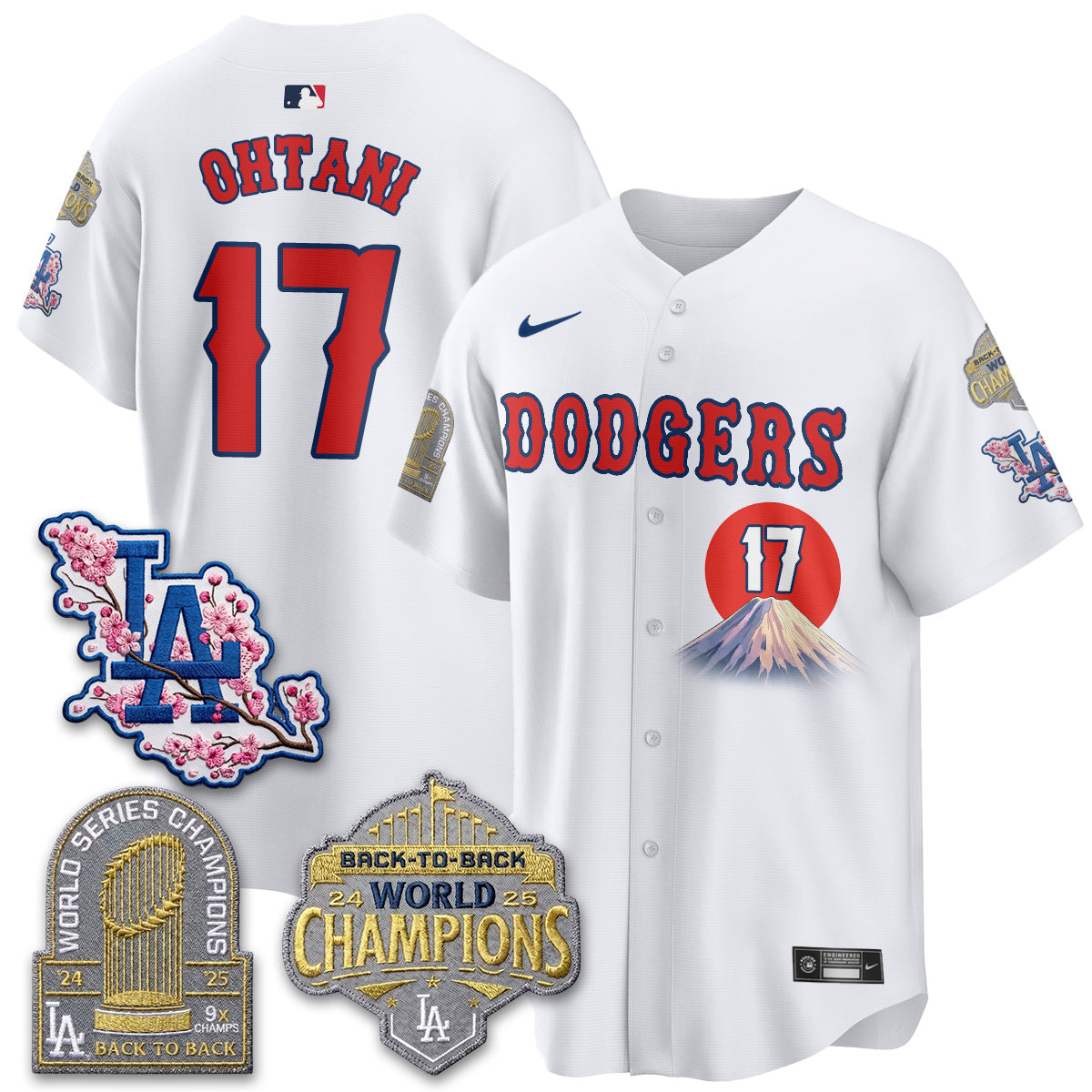 Los Angeles Dodgers Japanese Heritage Night 2026 Jersey - All Stitched V2