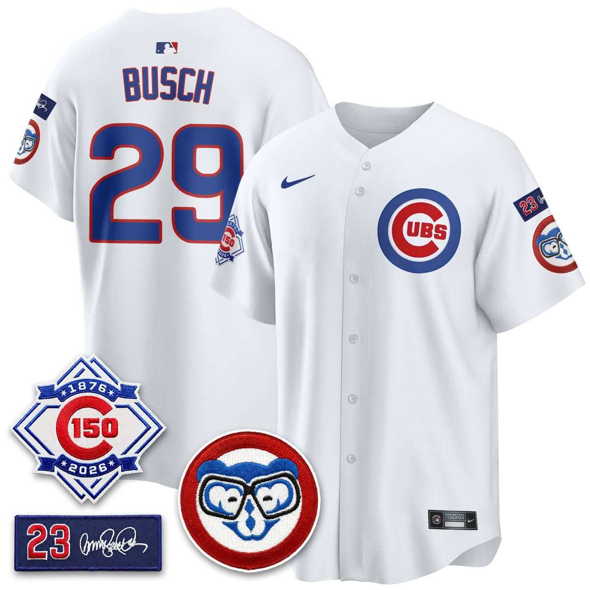 Chicago Cubs 150th Anniversary Holy Cow Vapor Premier Limited Jersey - All Stitched