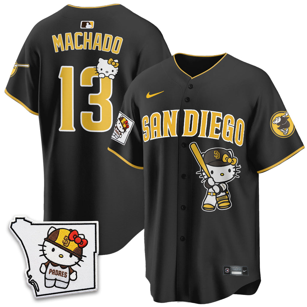 San Diego Padres x Meow KT Vapor Limited Jersey - All Stitched V2