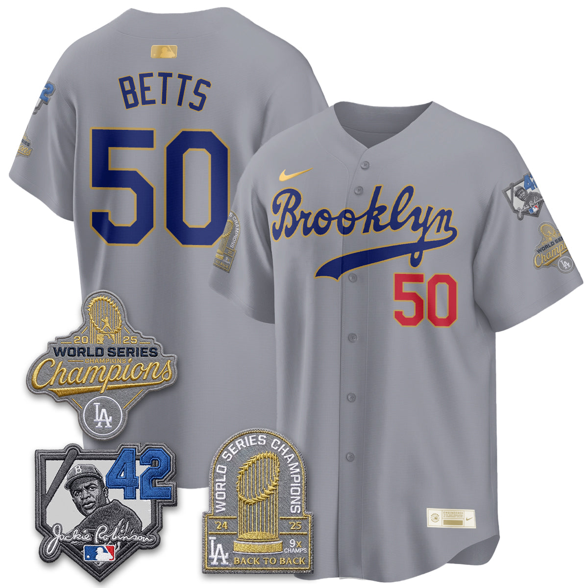 LAD 2026 Brooklyn Jackie Robinson Limited Jersey - Stitched