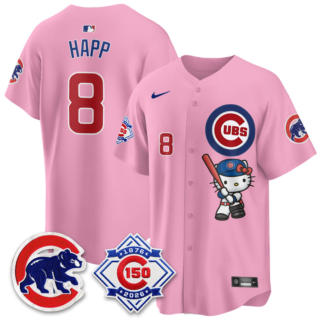 Chicago Cubs x Meow KT Vapor Premier Limited Jersey - All Stitched