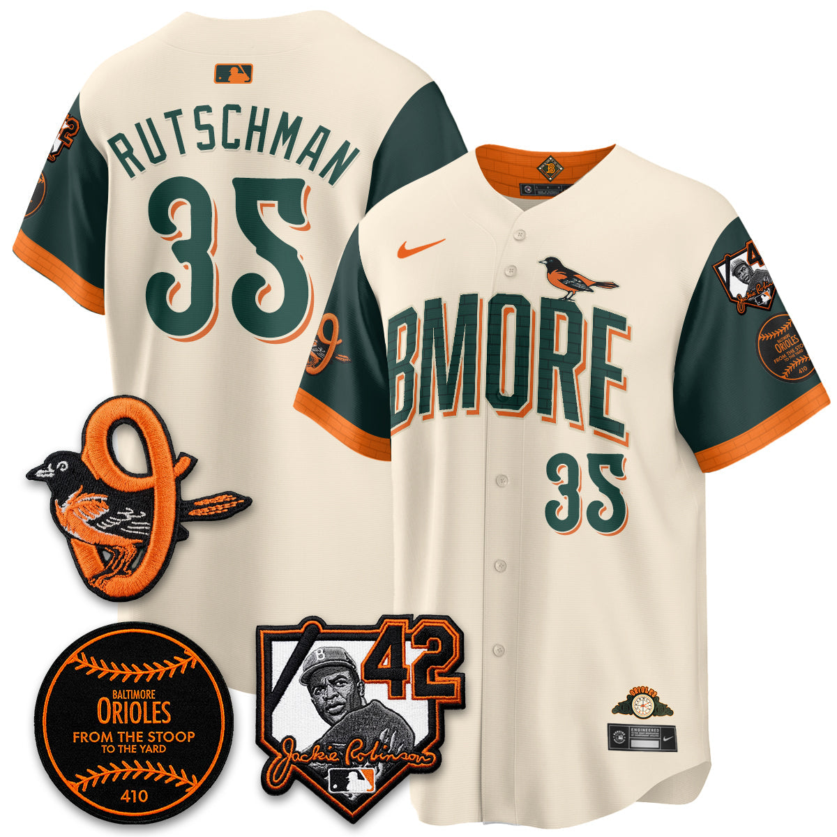 Baltimore Orioles 2026 Jackie Robinson Day Vapor Limited Jersey - All Stitched