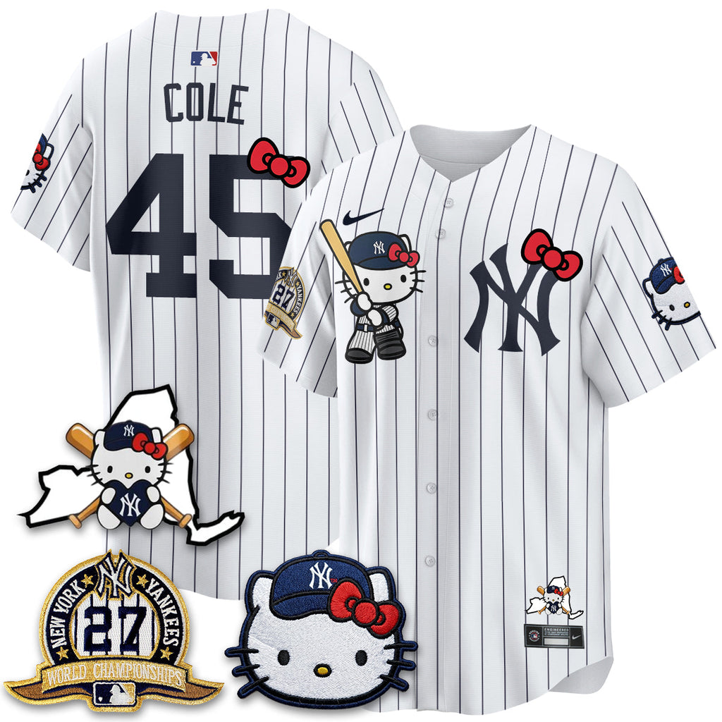 New York Yankees Meow KT 2026 Vapor Limited Jersey - All Stitched
