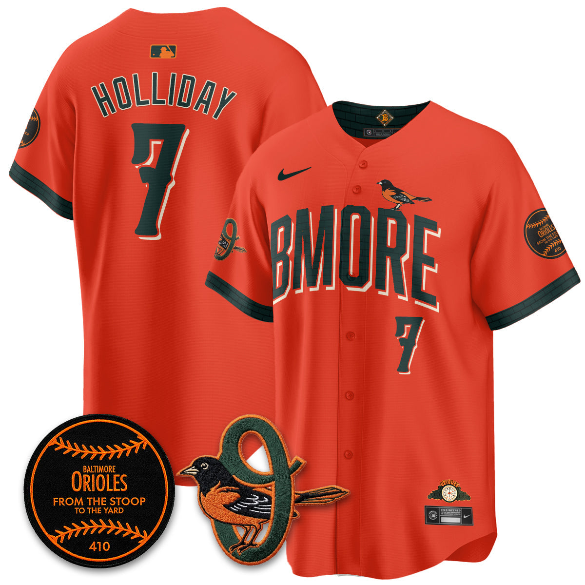 Baltimore Orioles 2026 City Connect Vapor Premier Limited Jersey - All Stitched - V3