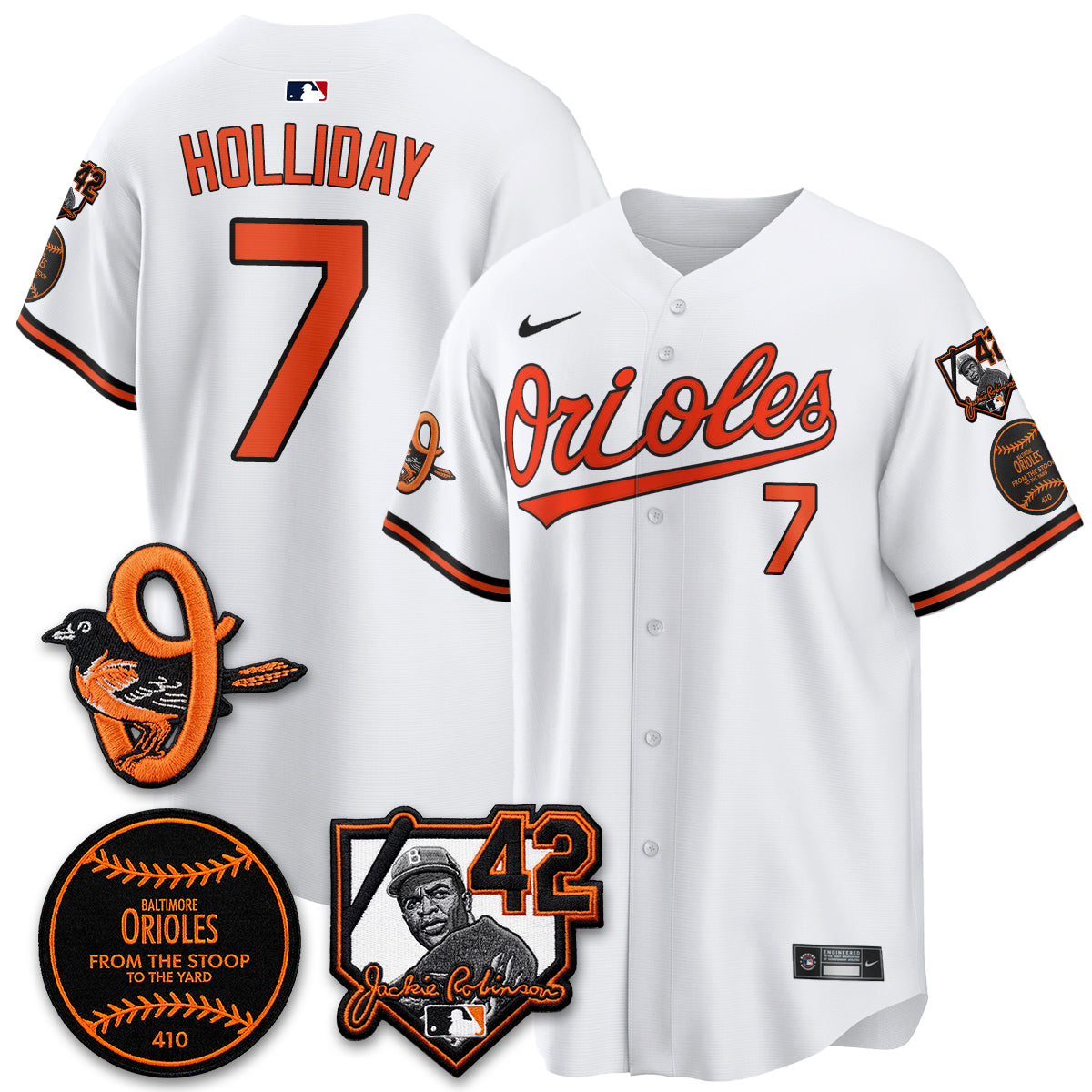 Baltimore Orioles 2026 Jackie Robinson Day Vapor Limited Jersey - All Stitched