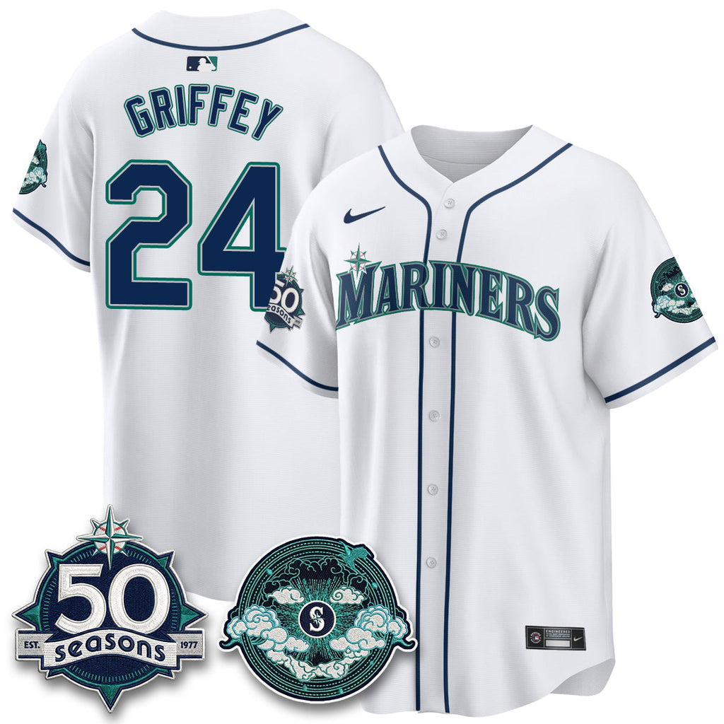 Seattle Mariners x FW Night Limited Jersey - All Stitched