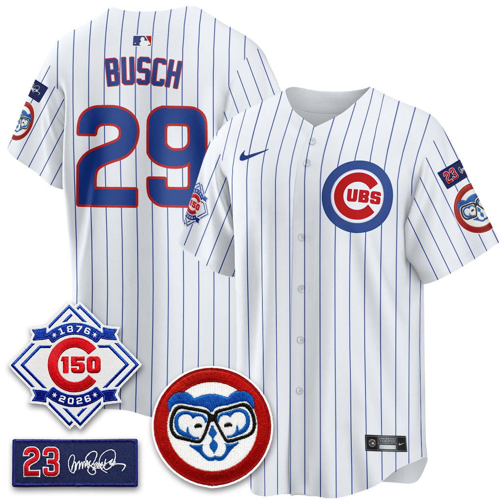 Chicago Cubs 150th Anniversary Holy Cow Vapor Premier Limited Jersey - All Stitched