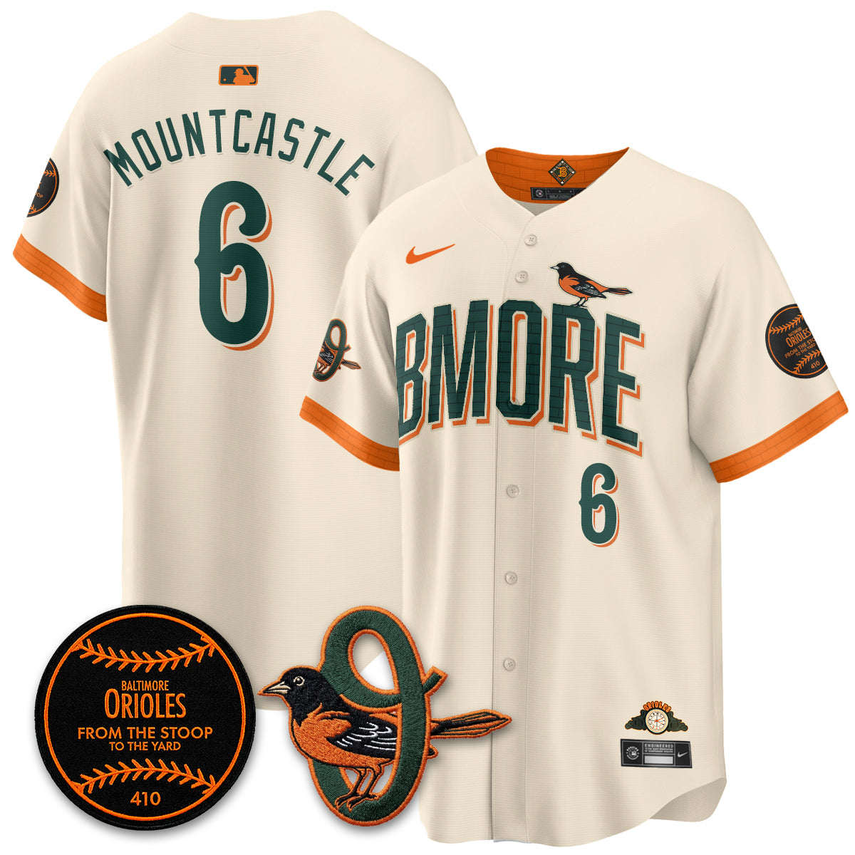 Baltimore Orioles 2026 City Connect Vapor Premier Limited Jersey - All Stitched - V3