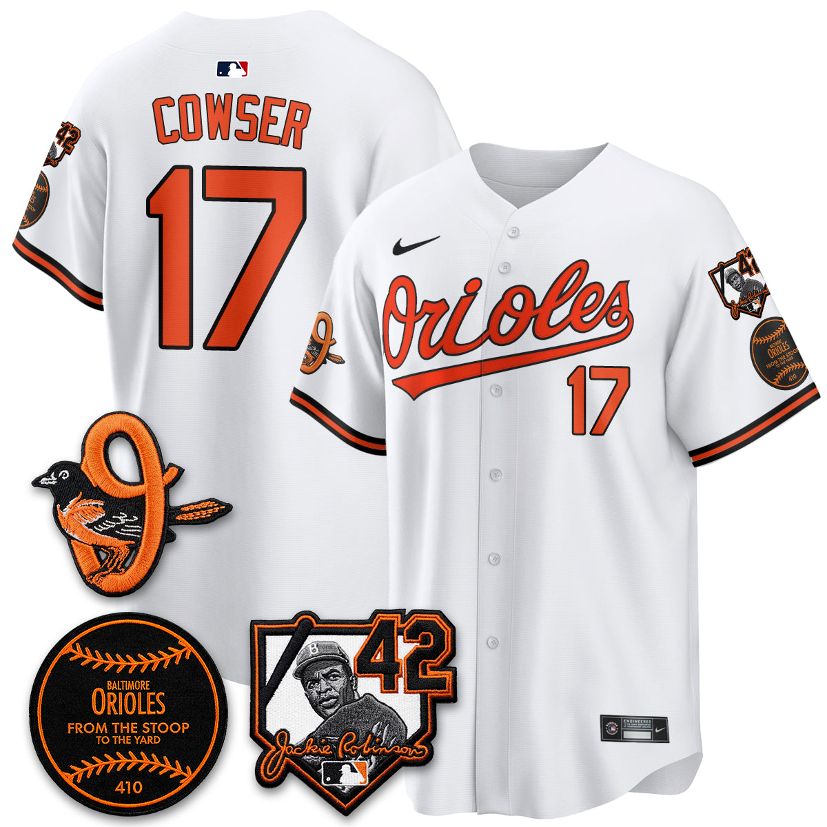 Baltimore Orioles 2026 Jackie Robinson Day Vapor Limited Jersey - All Stitched