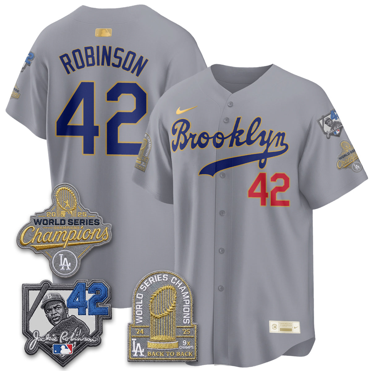 LAD 2026 Brooklyn Jackie Robinson Limited Jersey - All Stitched