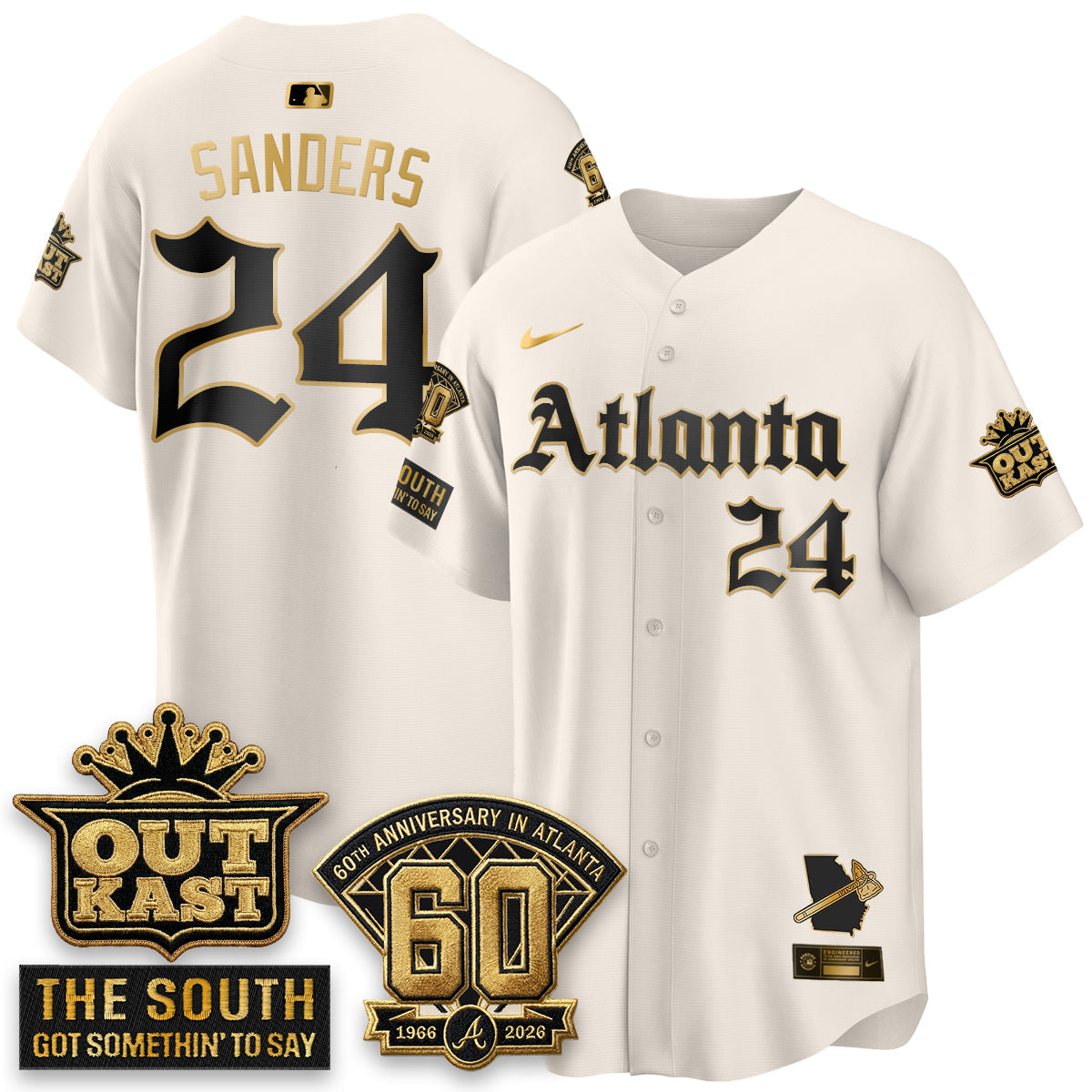 Atlanta Braves 2026 Gothic Edition Vapor Limited Jersey - All Stitched