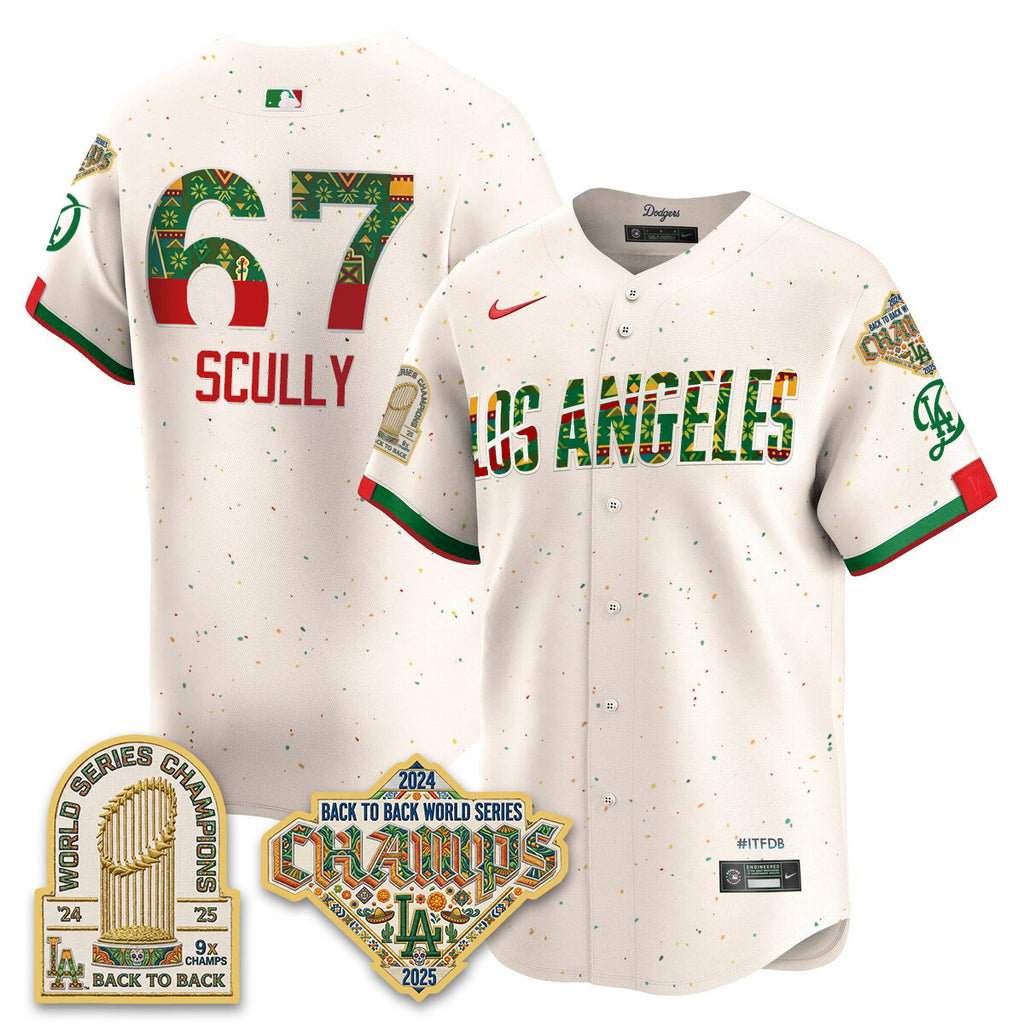 Los Angeles Dodgers x Mexican Heritage 2026 Limited Vapor Jersey - All Stitched