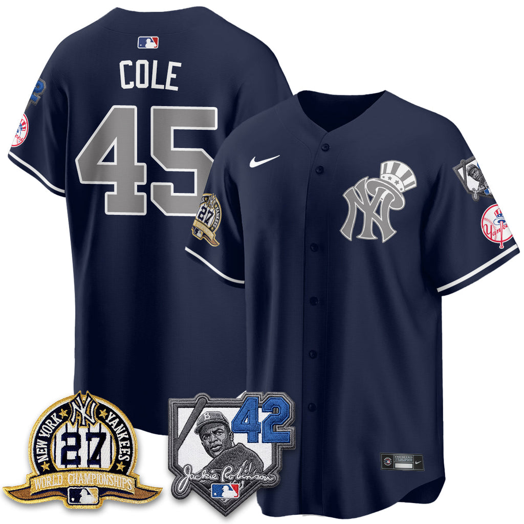 New York Yankees 2026 Jackie Robinson Day Vapor Limited Gold Edition Jersey - All Stitched - V2