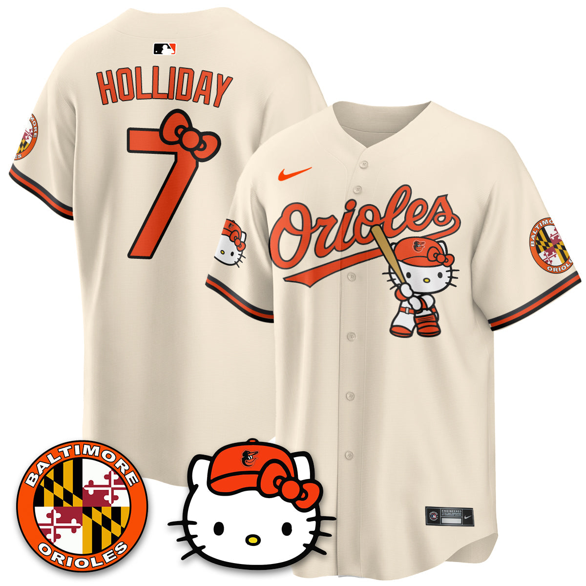 BAL x Meow Kitty Limited City Connect Jersey - Stitched