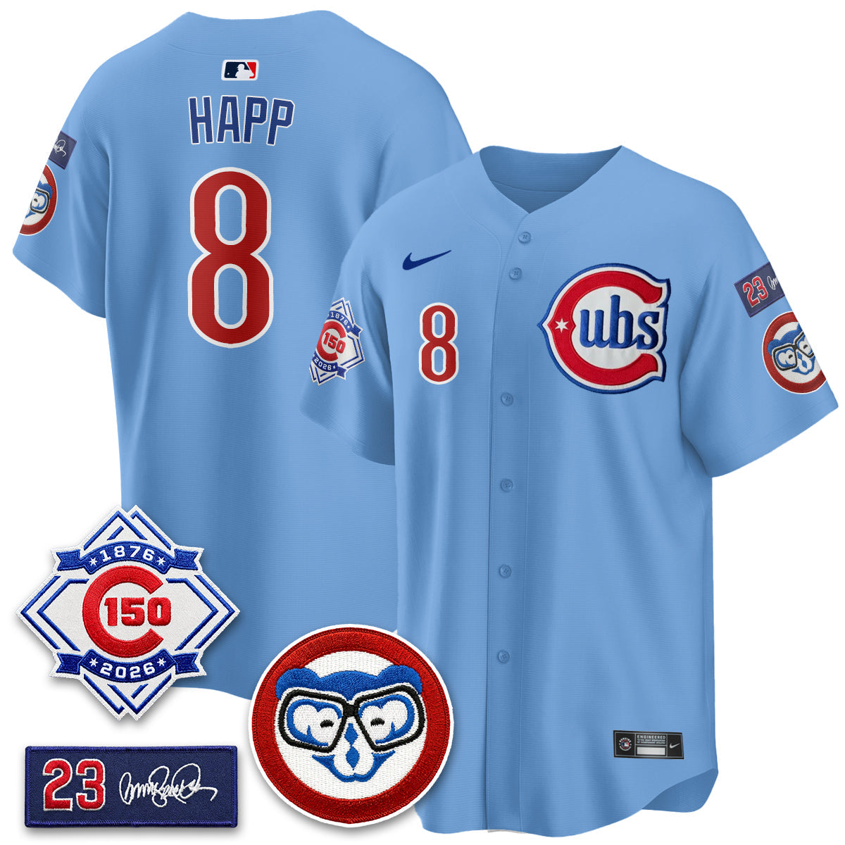 Chicago Cubs 150th Anniversary Holy Cow Vapor Premier Limited Men Jersey - All Stitched
