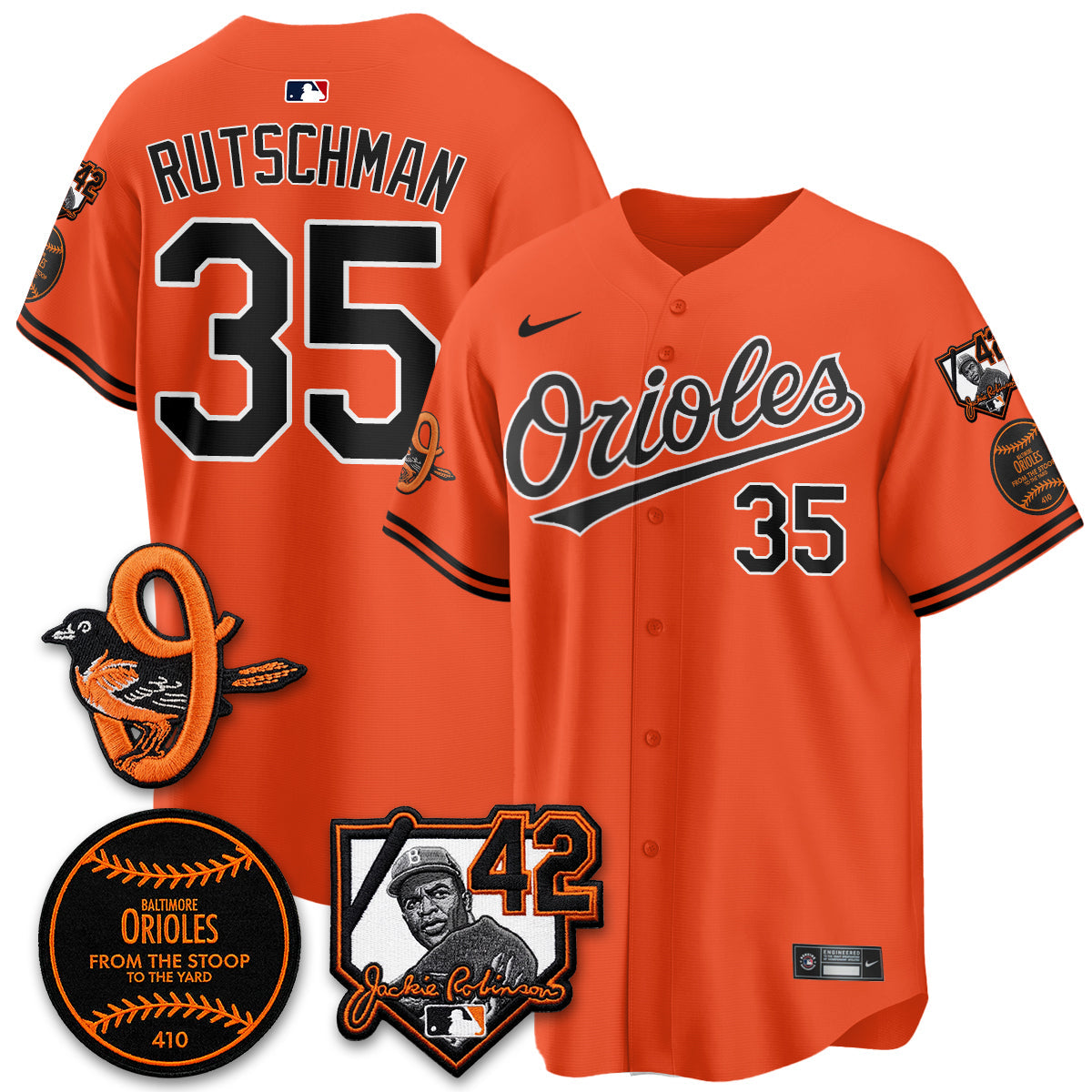 Baltimore Orioles 2026 Jackie Robinson Day Vapor Limited Jersey - All Stitched