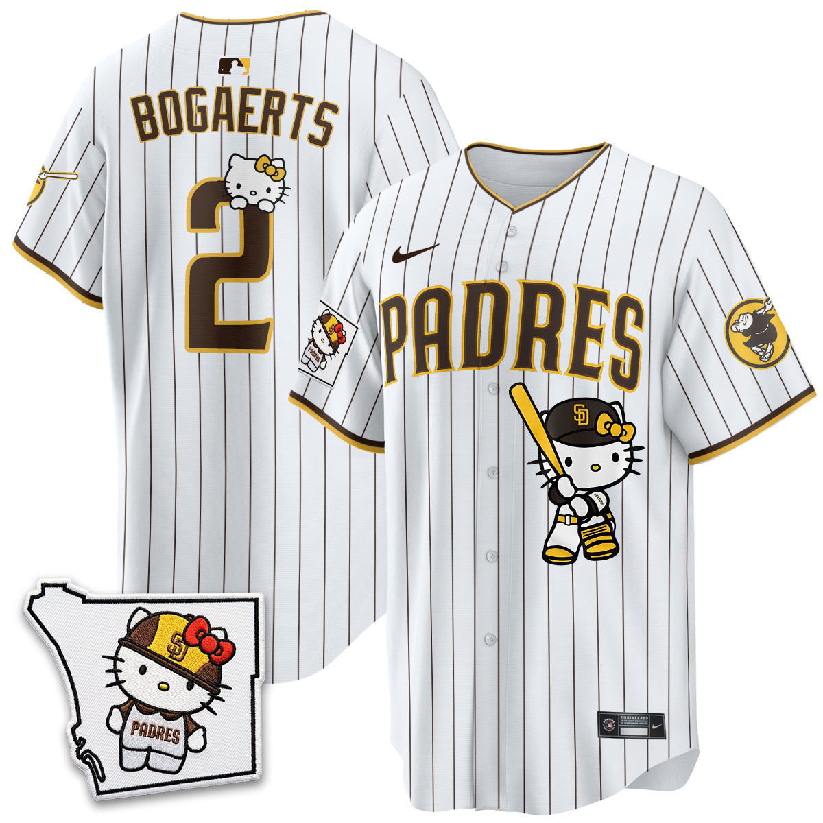 San Diego Padres x Meow KT Vapor Limited Jersey - All Stitched V2