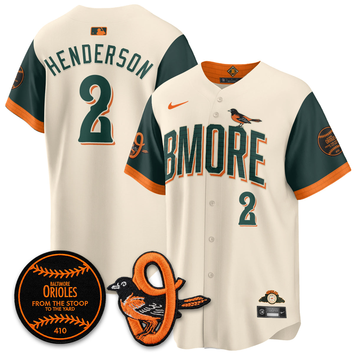 Baltimore Orioles 2026 City Connect Vapor Premier Limited Men Jersey - All Stitched