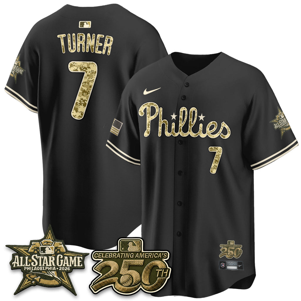 Philadelphia Phillies  2026 Armed Forces Day Jersey V3 - All Stitched