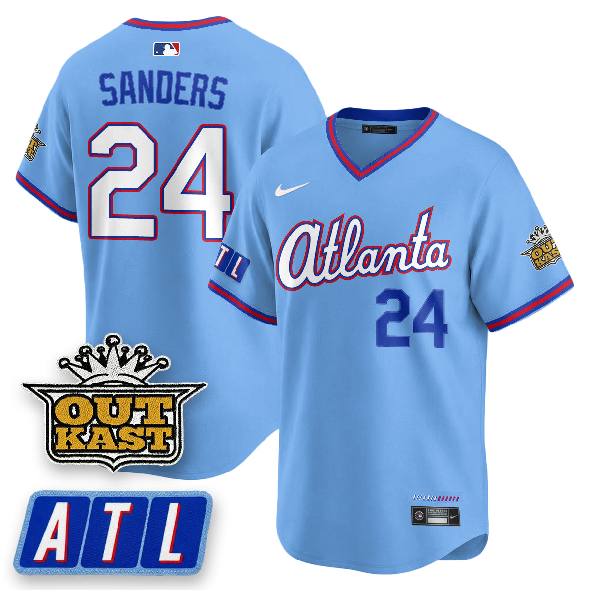 Atlanta Braves 2026 City Connect x Outkast Patch Vapor Limited Jersey - All Stitched