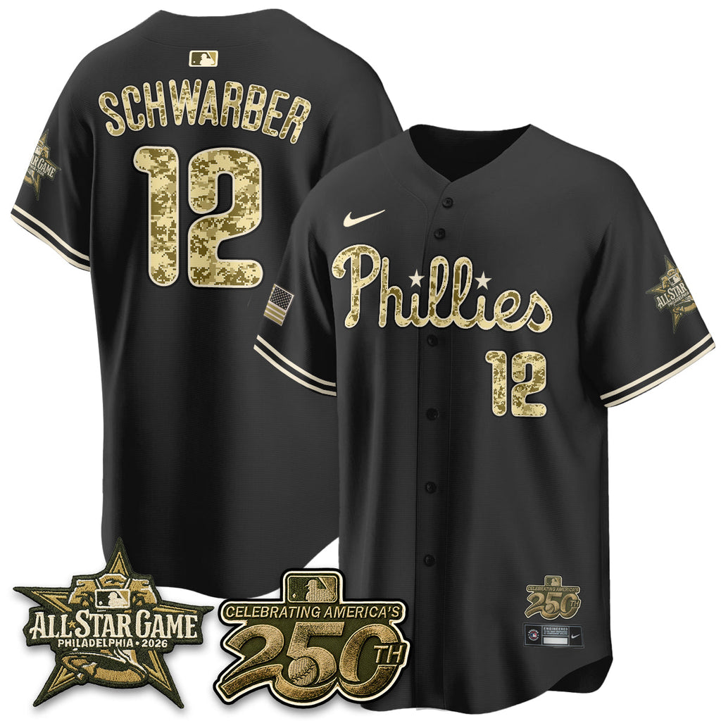 Philadelphia Phillies  2026 Armed Forces Day Jersey V3 - All Stitched