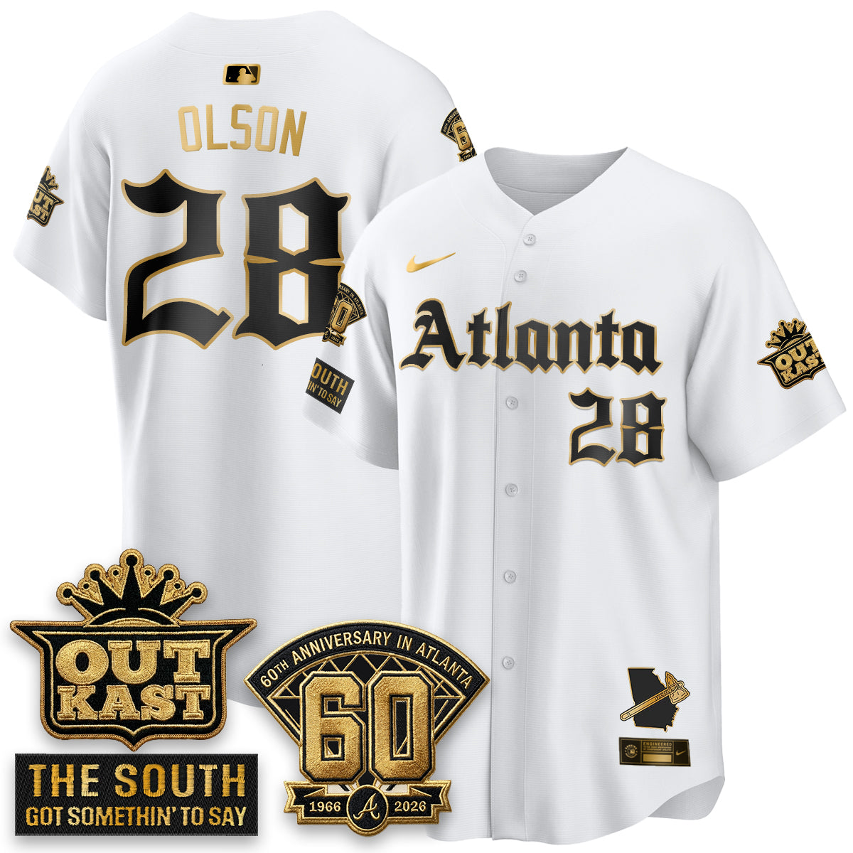 Atlanta Braves 2026 Gothic Edition Vapor Limited Jersey - All Stitched