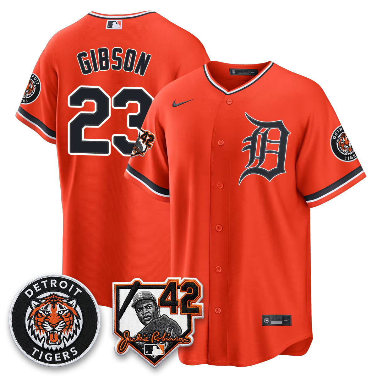 Detroit Tigers 2026 Jackie Robinson Day Vapor Limited Jersey - All Stitched