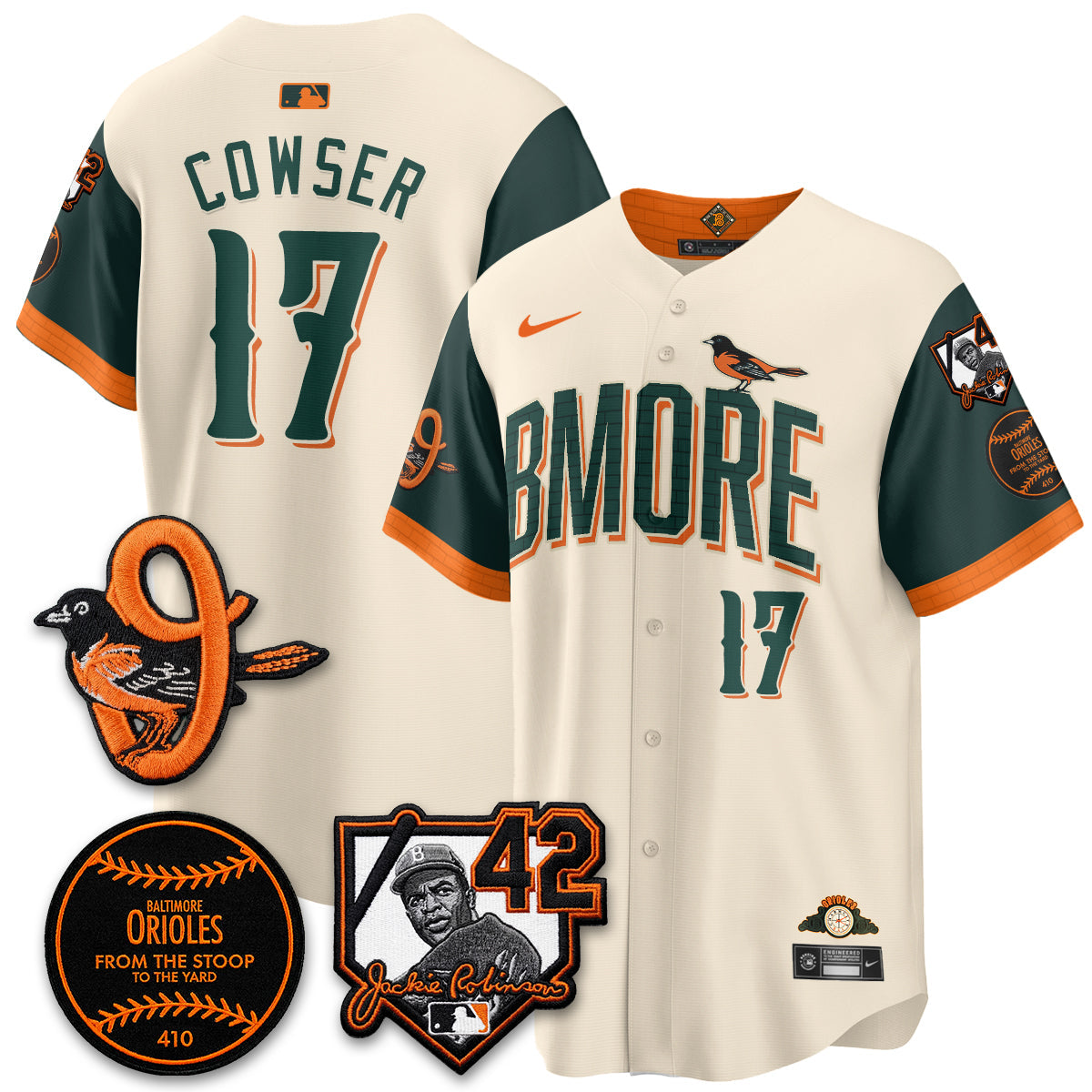 Baltimore Orioles 2026 Jackie Robinson Day Vapor Limited Jersey - All Stitched