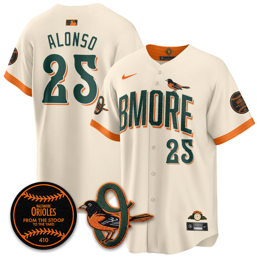 Baltimore Orioles 2026 City Connect Vapor Premier Limited Jersey - All Stitched - V3