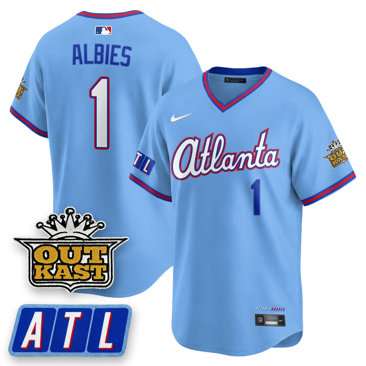 Atlanta Braves 2026 City Connect x Outkast Patch Vapor Limited Jersey - All Stitched
